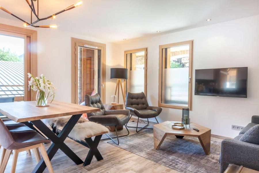 Wakacje w górach Apartament 3 pokojowy z alkową 6 osób (104) - Résidence les Portes du Pleney - Morzine - Pokój gościnny