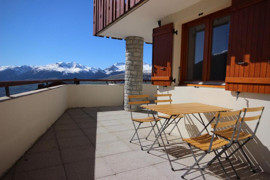 Vacaciones en montaña Apartamento 3 piezas para 7 personas (07 R) - Résidence les Presles - Peisey-Vallandry - Terraza