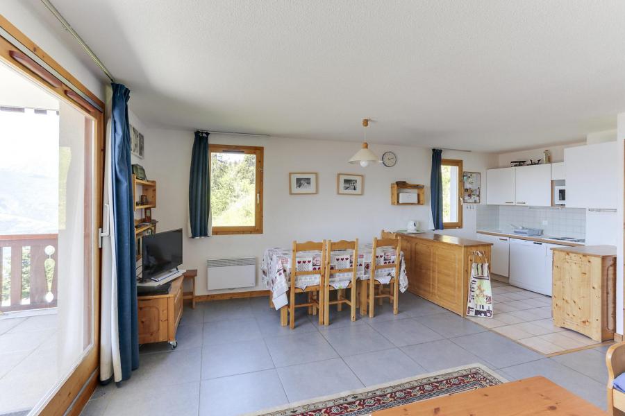 Vakantie in de bergen Appartement duplex 4 kamers 8 personen (08 R) - Résidence les Presles - Peisey-Vallandry - Woonkamer