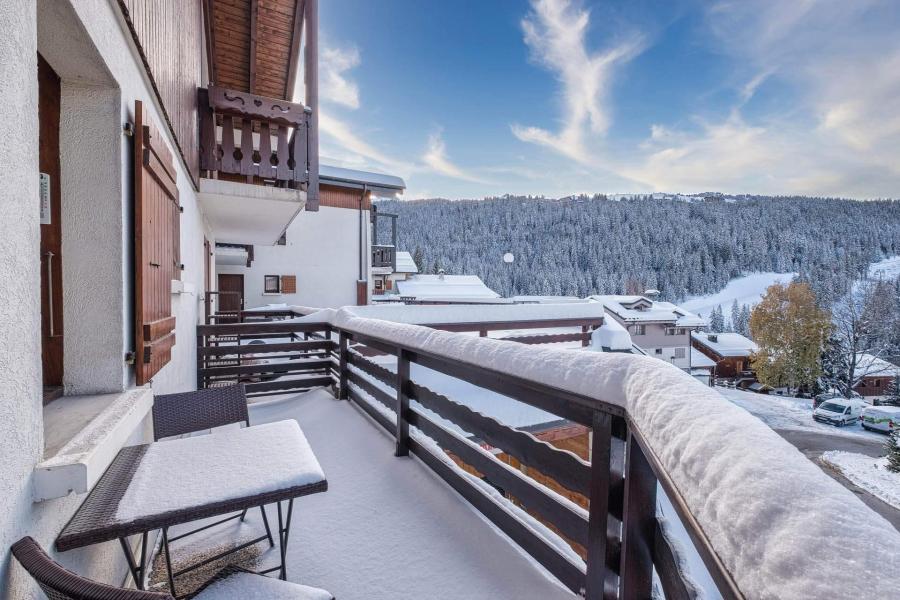 Urlaub in den Bergen 2-Zimmer-Appartment für 4 Personen (02) - Résidence les Primevères - Courchevel - Balkon