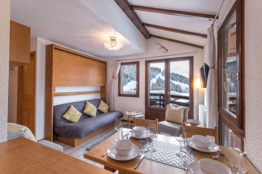 Urlaub in den Bergen 2-Zimmer-Appartment für 4 Personen (02) - Résidence les Primevères - Courchevel - Wohnzimmer