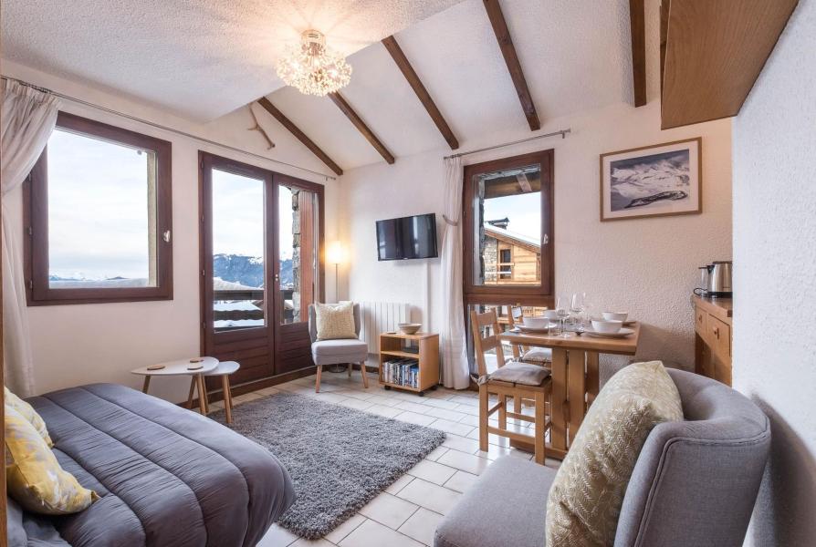 Urlaub in den Bergen 2-Zimmer-Appartment für 4 Personen (02) - Résidence les Primevères - Courchevel - Wohnzimmer