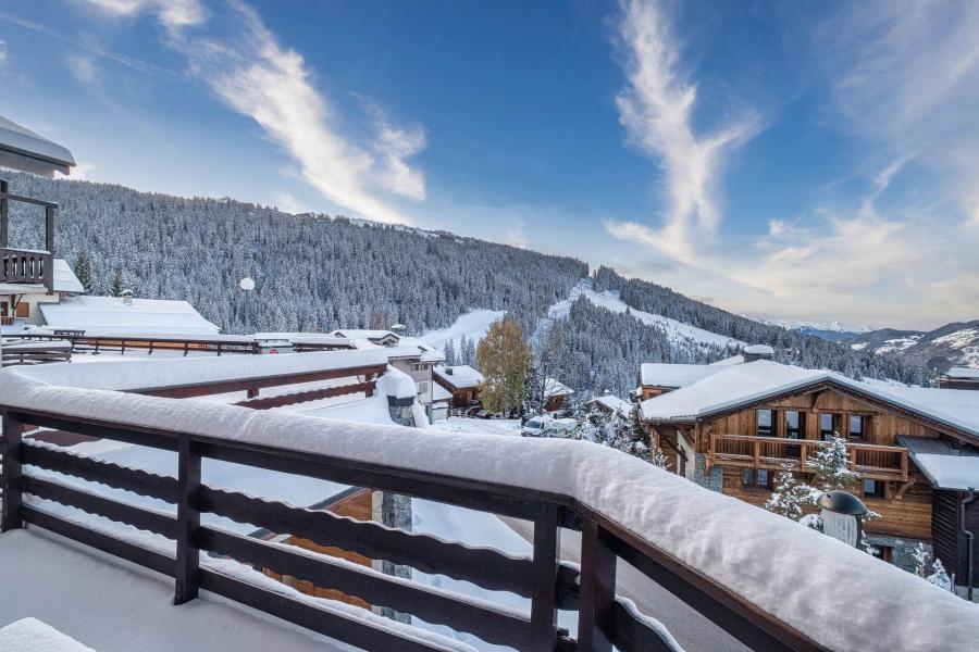 Vacaciones en montaña Apartamento 2 piezas para 4 personas (02) - Résidence les Primevères - Courchevel - Balcón