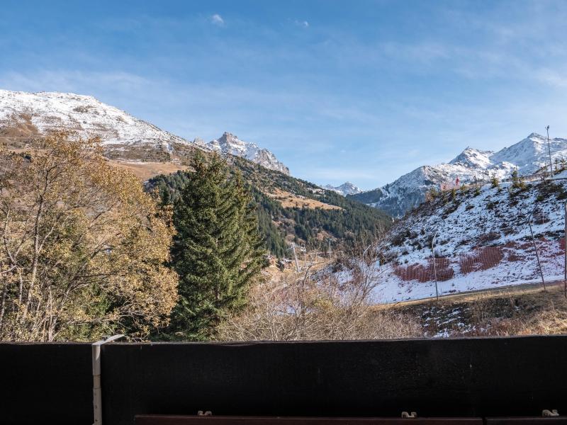 Vacances en montagne Studio 3 personnes (002) - Résidence les Provères - Méribel-Mottaret - Balcon