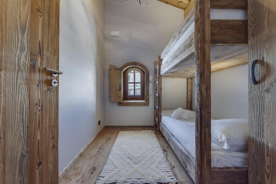 Urlaub in den Bergen 4-Zimmer-Holzhütte für 6 Personen (RIVES 6) - Résidence les Rives de l'Isère - Val d'Isère - Offener Schlafbereich