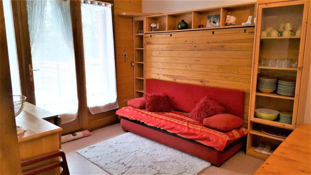 Urlaub in den Bergen Studio für 4 Personen (B05) - Résidence Les Rochers Blancs 3 - La Joue du Loup - Wohnzimmer