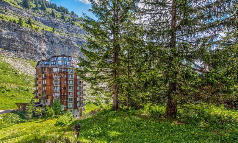 Аренда на лыжном курорте Résidence les Ruches - MH - Avoriaz - летом под открытым небом