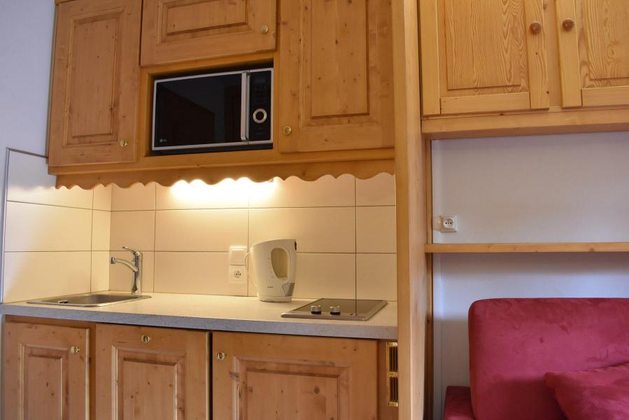 Vacaciones en montaña Estudio para 3 personas (B2) - Résidence les Sapineaux - Méribel - Kitchenette