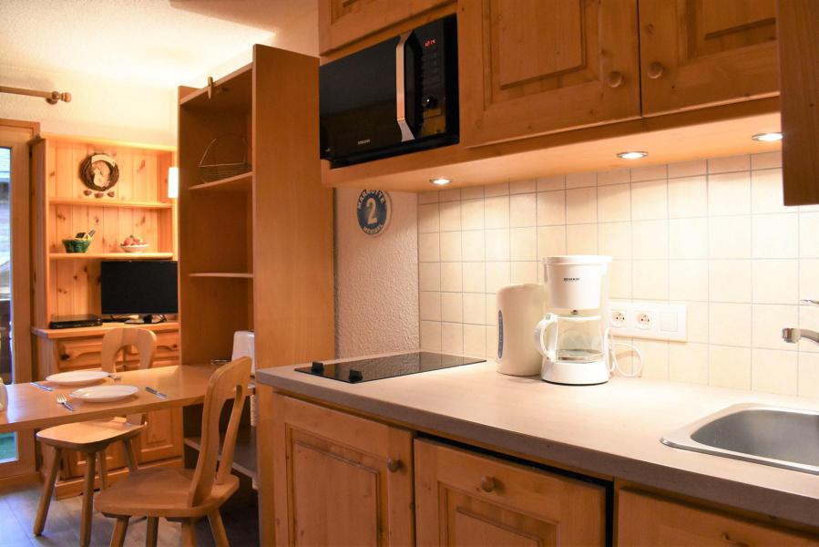 Vacaciones en montaña Estudio para 3 personas (C3) - Résidence les Sapineaux - Méribel - Kitchenette