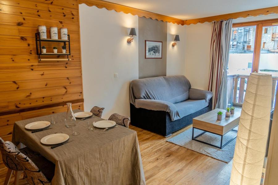 Vakantie in de bergen Appartement 2 kamers 4 personen (2221) - Résidence les Silènes - Les Orres - Woonkamer