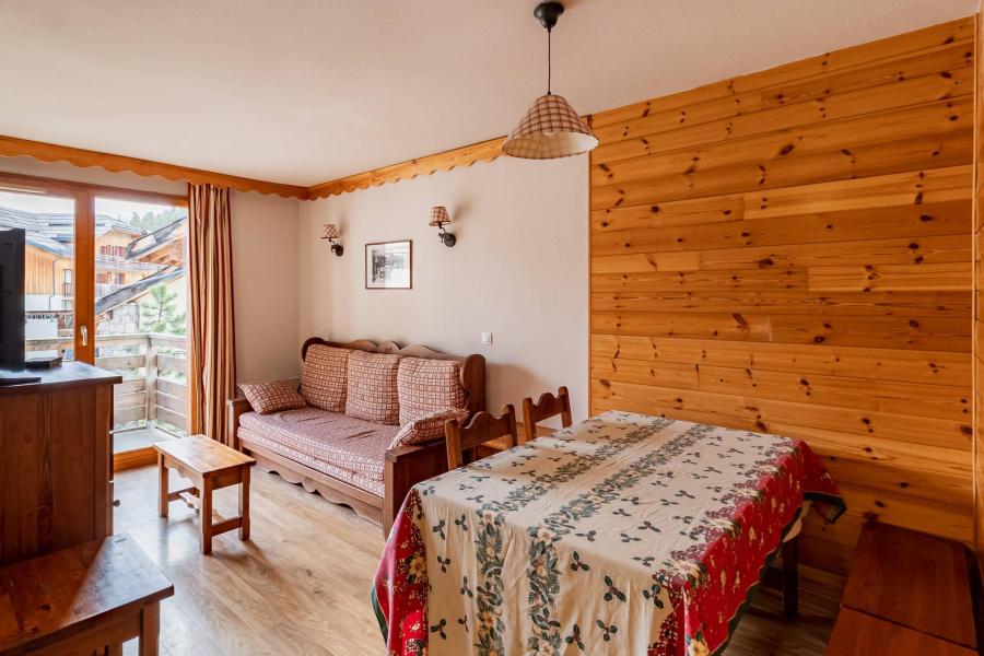 Vakantie in de bergen Appartement 2 kamers bergnis 6 personen (2120) - Résidence les Silènes - Les Orres - Woonkamer
