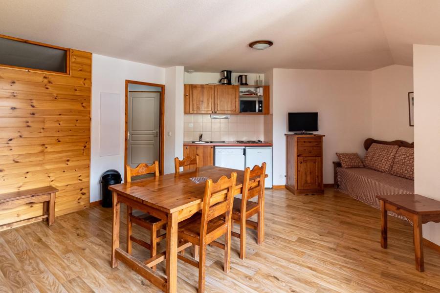Vakantie in de bergen Appartement 2 kamers bergnis 6 personen (2203) - Résidence les Silènes - Les Orres - Woonkamer