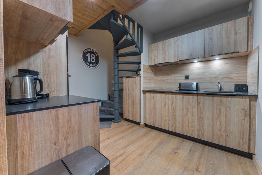 Vakantie in de bergen Appartement duplex 2 kamers 6 personen (2201) - Résidence les Silènes - Les Orres - Keuken