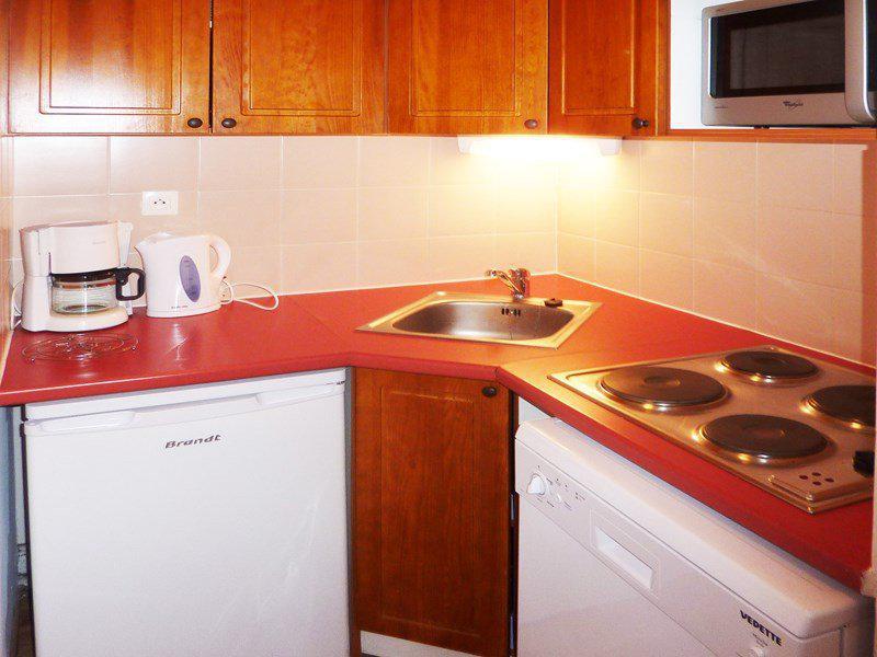 Vacaciones en montaña Apartamento cabina 2 piezas para 6 personas (476) - Résidence les Silènes - Mélèzes d'Or - Les Orres - Kitchenette