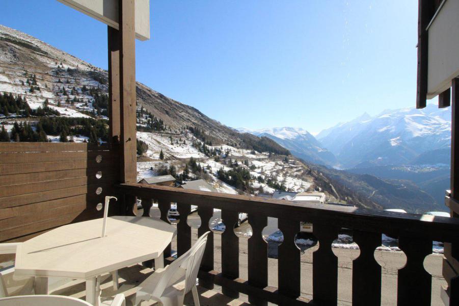 Vacanze in montagna Studio con alcova per 4 persone (105) - Résidence les Silènes - Auris en Oisans - Balcone