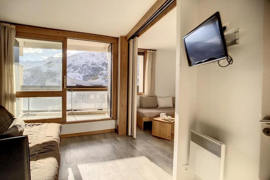 Vakantie in de bergen Appartement 2 kamers 4 personen (405) - Résidence les Soldanelles A - Les Menuires - Woonkamer