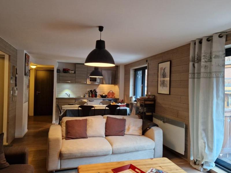 Vakantie in de bergen Appartement 3 kamers 6 personen (12) - Résidence Les Soldanelles - Châtel - Woonkamer