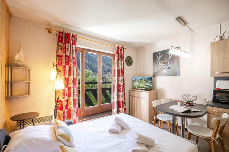 Каникулы в горах Квартира студия со спальней для 3 чел. (LADY) - Résidence les Sommets - Chamonix - Салон