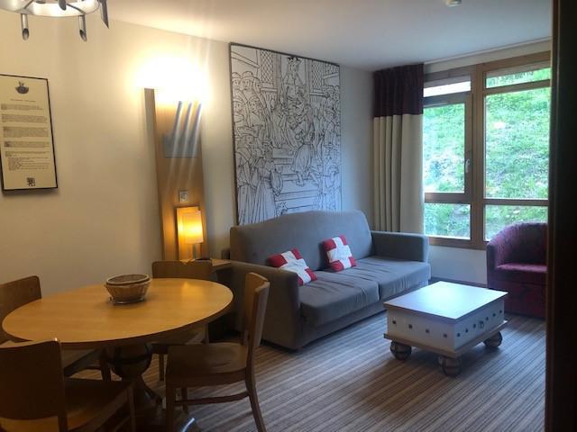 Urlaub in den Bergen 2-Zimmer-Appartment für 4 Personen (326) - Résidence les Souverains Edenarc - Les Arcs - Sofa