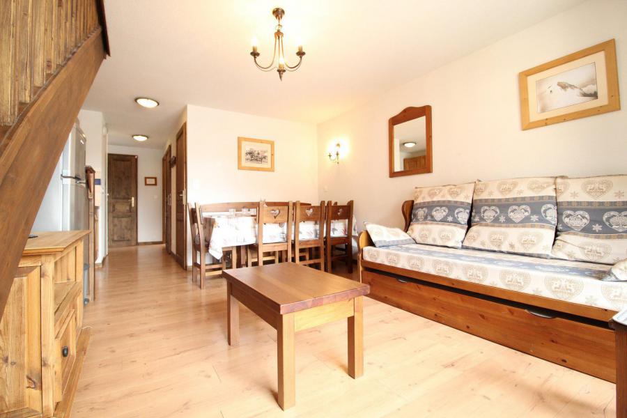 Vakantie in de bergen Appartement duplex 4 kamers 8 personen (015) - Résidence les Sports - Aussois - Woonkamer