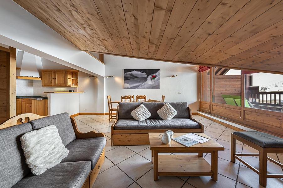 Urlaub in den Bergen 2-Zimmer-Berghütte für 6 Personen (7) - Résidence Les Suites du Val Claret - Tignes - Wohnzimmer