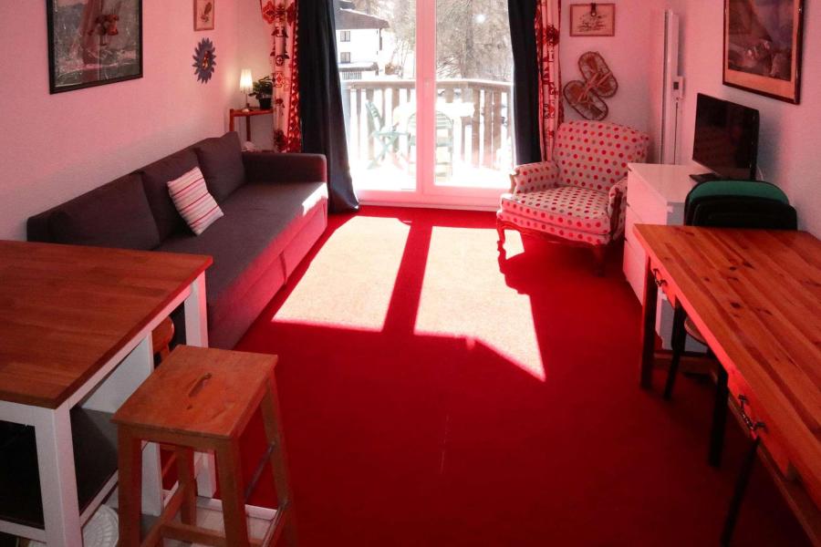 Vacanze in montagna Studio con alcova per 4 persone (208) - Résidence les Tavaillons - Les Orres - Soggiorno