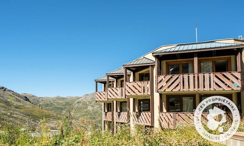 Vakantie in de bergen Résidence les Temples du Soleil - MH - Val Thorens - Buiten zomer