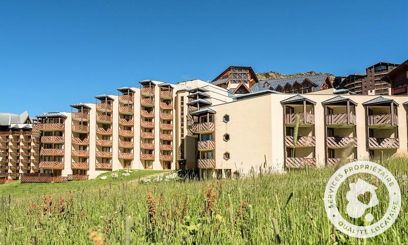 Urlaub in den Bergen Résidence les Temples du Soleil - MH - Val Thorens - Draußen im Sommer