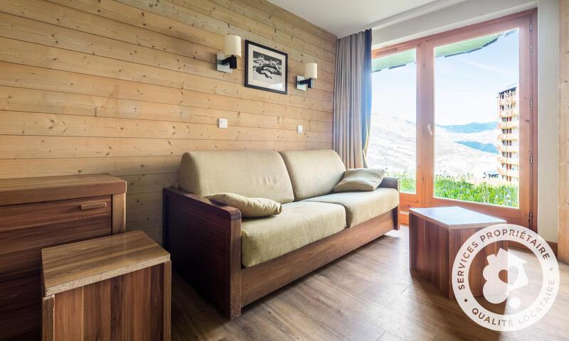 Urlaub in den Bergen 2-Zimmer-Appartment für 5 Personen (Confort 26m²) - Résidence les Temples du Soleil - MH - Val Thorens - Draußen im Sommer