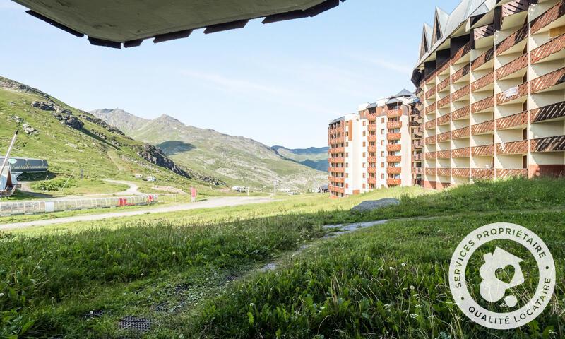 Skiverleih 2-Zimmer-Appartment für 5 Personen (Confort 26m²) - Résidence les Temples du Soleil - MH - Val Thorens - Draußen im Sommer