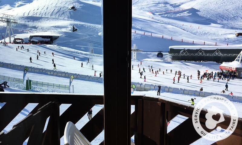 Rent in ski resort 2 room apartment 5 people (Confort 33m²-3) - Résidence les Temples du Soleil - MH - Val Thorens - Summer outside