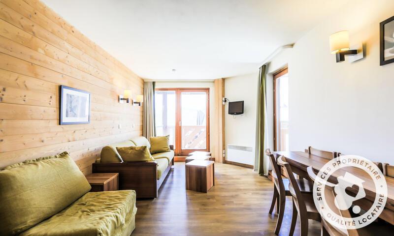 Rent in ski resort 4 room apartment 8 people (Confort 48m²) - Résidence les Temples du Soleil - MH - Val Thorens - Summer outside