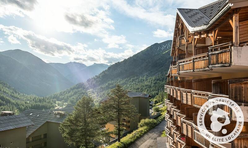 Ski verhuur Résidence les Terrasses d'Azur - MH - Isola 2000 - Buiten zomer