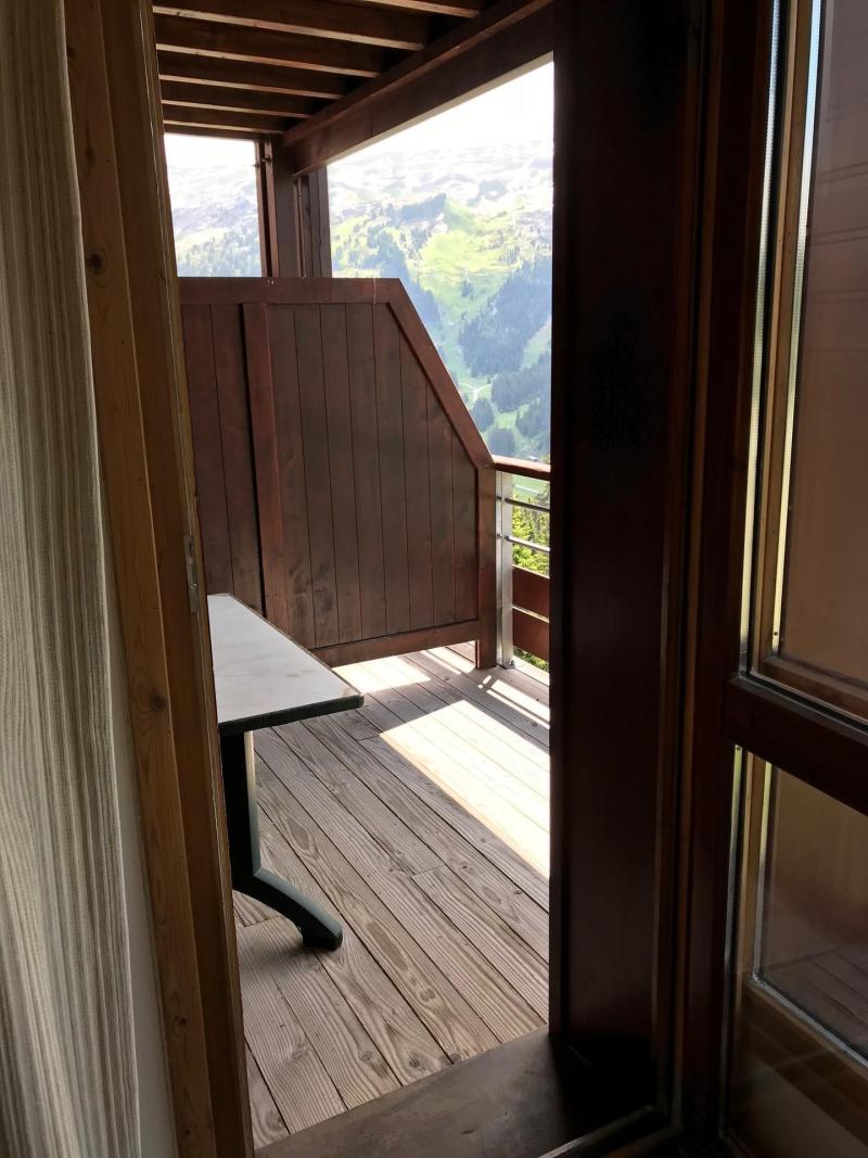 Holiday in mountain resort 2 room apartment 4 people (128) - Résidence les Terrasses d'Eos - Flaine - Terrace