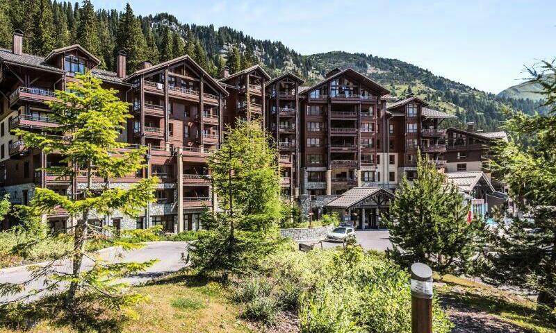 Аренда на лыжном курорте Résidence les Terrasses d'Eos - MH - Flaine - летом под открытым небом