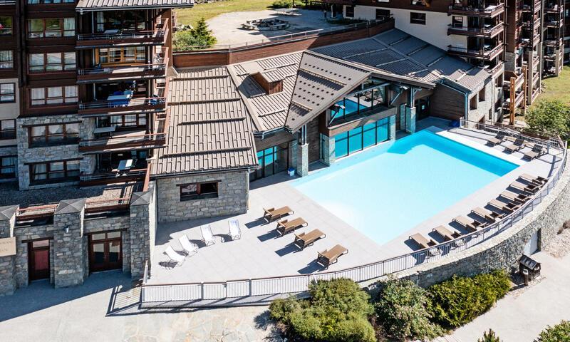 Urlaub in den Bergen Résidence les Terrasses d'Eos - MH - Flaine - Draußen im Sommer