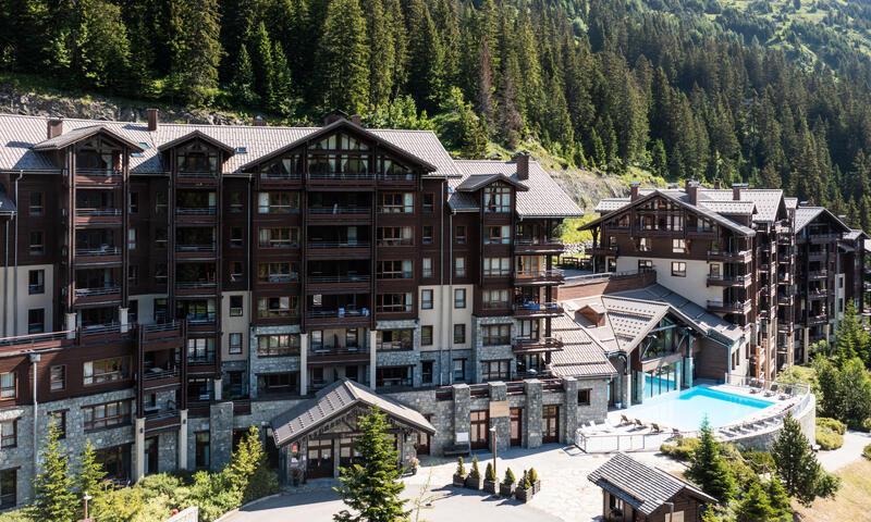 Ski verhuur Résidence les Terrasses d'Eos - MH - Flaine - Buiten zomer