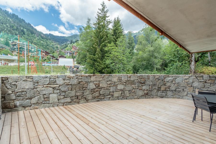 Urlaub in den Bergen 2-Zimmer-Appartment für 4 Personen (C01) - Résidence les Terrasses de la Vanoise - Champagny-en-Vanoise - Terrasse