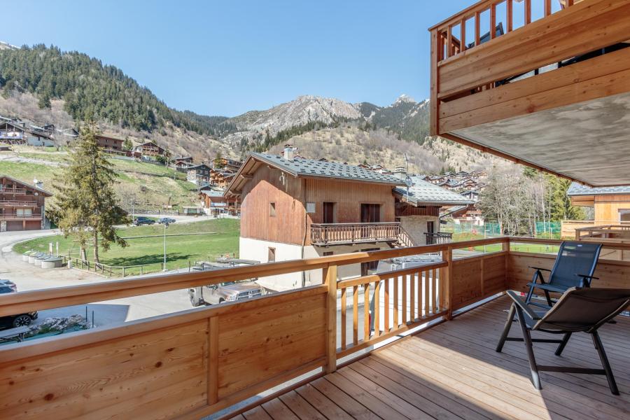 Urlaub in den Bergen 3-Zimmer-Appartment für 4 Personen (A15) - Résidence les Terrasses de la Vanoise - Champagny-en-Vanoise - Balkon