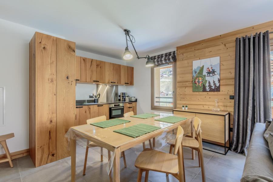 Urlaub in den Bergen 3-Zimmer-Appartment für 6 Personen (C21) - Résidence les Terrasses de la Vanoise - Champagny-en-Vanoise - Wohnzimmer