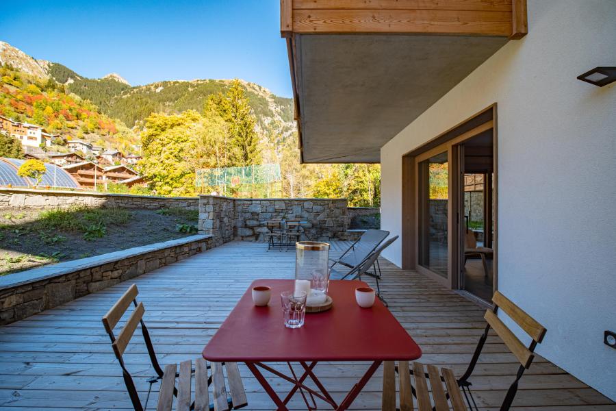 Urlaub in den Bergen 3-Zimmer-Berghütte für 7 Personen (B04) - Résidence les Terrasses de la Vanoise - Champagny-en-Vanoise - Terrasse