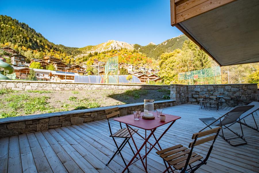 Urlaub in den Bergen 3-Zimmer-Berghütte für 7 Personen (B04) - Résidence les Terrasses de la Vanoise - Champagny-en-Vanoise - Terrasse