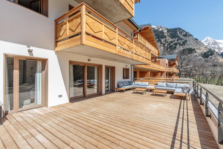 Urlaub in den Bergen 5-Zimmer-Appartment für 10 Personen (A02) - Résidence les Terrasses de la Vanoise - Champagny-en-Vanoise - Terrasse