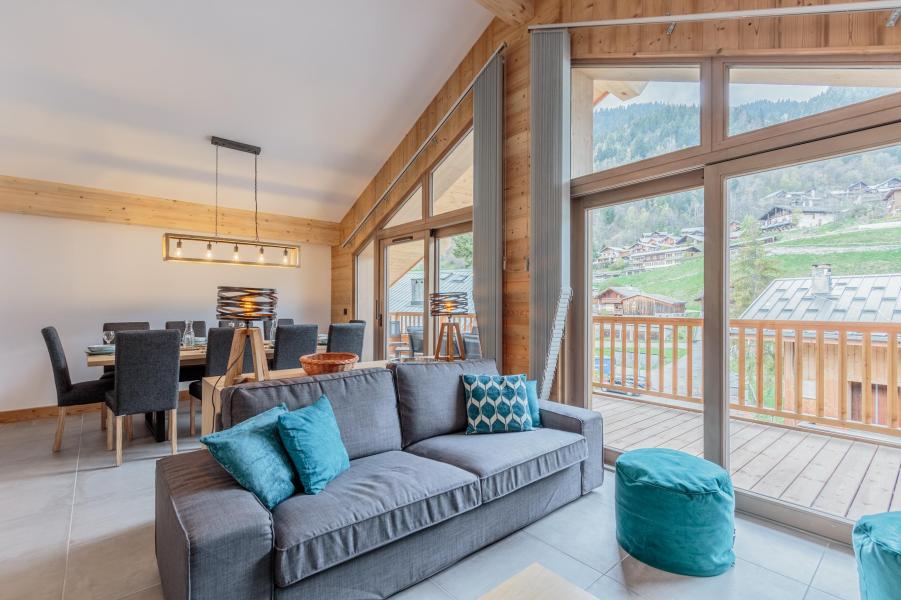 Urlaub in den Bergen 5-Zimmer-Appartment für 10 Personen (A22) - Résidence les Terrasses de la Vanoise - Champagny-en-Vanoise - Wohnzimmer