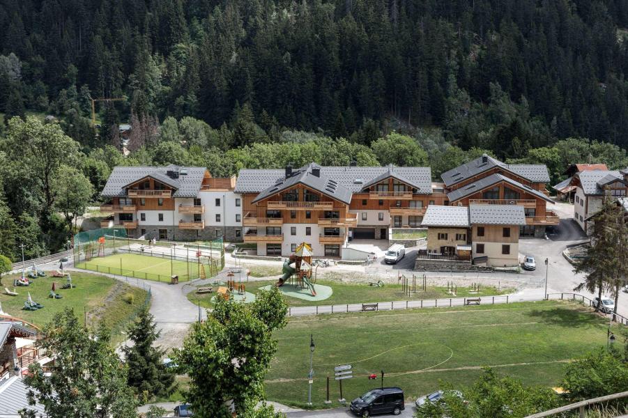 Skiverleih Résidence les Terrasses de la Vanoise - Champagny-en-Vanoise - Draußen im Sommer