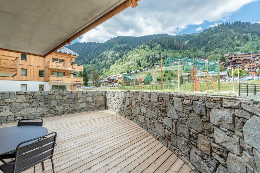 Wakacje w górach Apartament 2 pokojowy 4 osób (C01) - Résidence les Terrasses de la Vanoise - Champagny-en-Vanoise - Taras