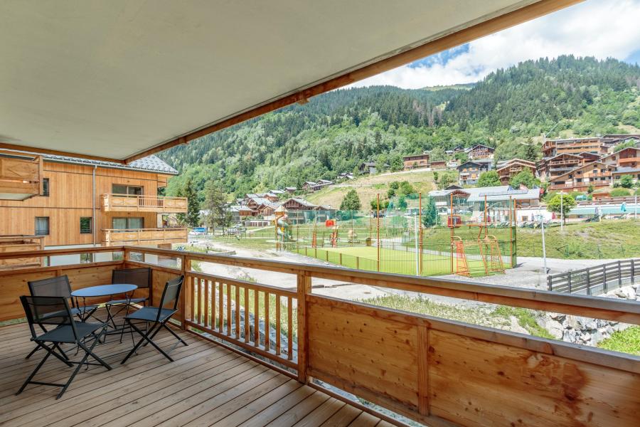 Vacaciones en montaña Apartamento 3 piezas para 6 personas (C11) - Résidence les Terrasses de la Vanoise - Champagny-en-Vanoise - Balcón