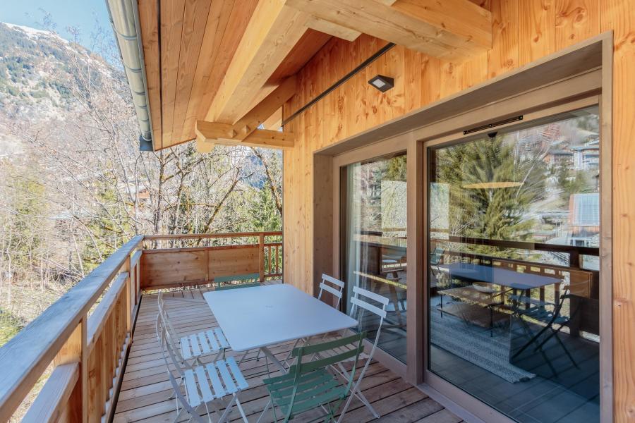 Vacaciones en montaña Apartamento 3 piezas para 6 personas (C21) - Résidence les Terrasses de la Vanoise - Champagny-en-Vanoise - Balcón