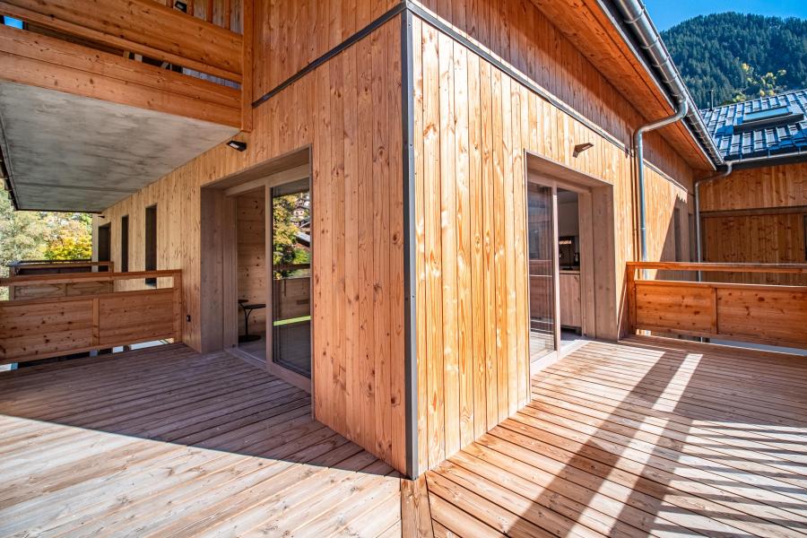 Vacaciones en montaña Apartamento cabina 3 piezas para 6 personas (B24) - Résidence les Terrasses de la Vanoise - Champagny-en-Vanoise - Balcón