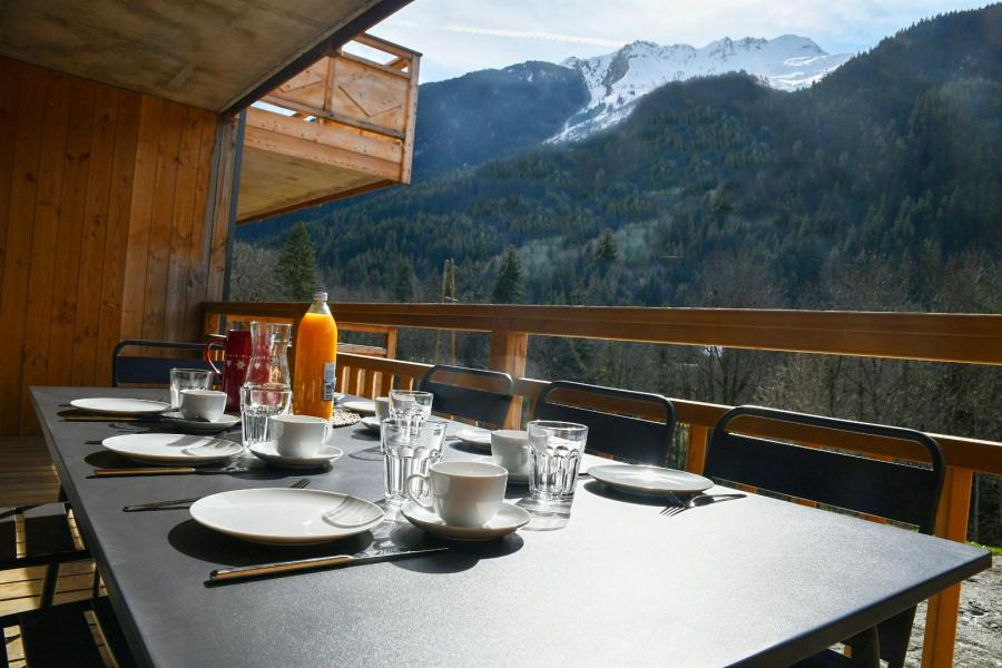 Vacaciones en montaña Apartamento cabina 4 piezas para 8 personas (B11) - Résidence les Terrasses de la Vanoise - Champagny-en-Vanoise - Balcón